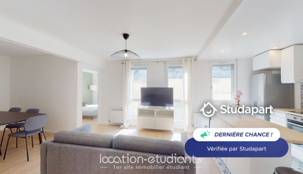 Logement tudiant Location Duplex Meublé Reims (51100)