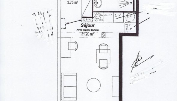 Logement tudiant Studio à Acy (02200)