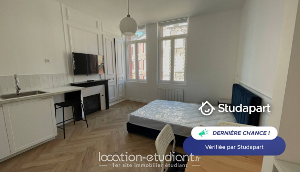 Logement tudiant Location Studio Meublé Amiens (80090)