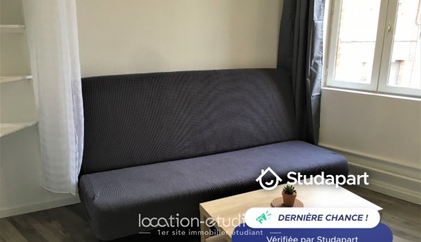 Logement tudiant Location Studio Meublé Amiens (80090)