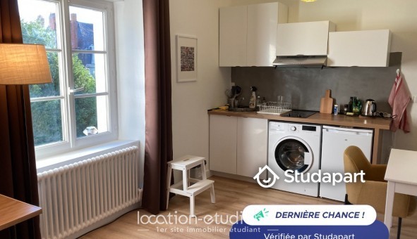 Logement tudiant Location Studio Meublé Angers (49000)