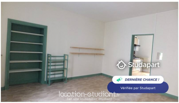 Logement tudiant Location Studio Vide Angers (49000)