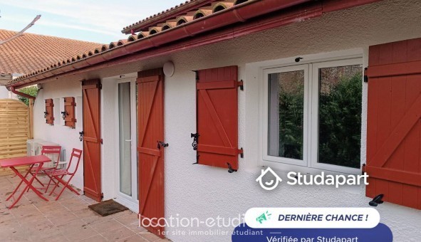 Logement tudiant Studio à Anglet (64600)