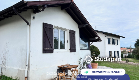 Logement tudiant Studio à Anglet (64600)