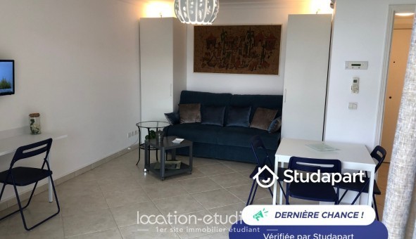 Logement tudiant Studio à Antibes (06160)