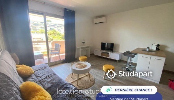 Logement tudiant Studio à Antibes (06160)