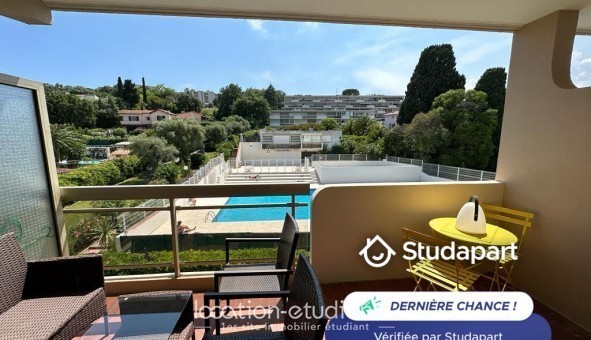 Logement tudiant Studio à Antibes (06160)