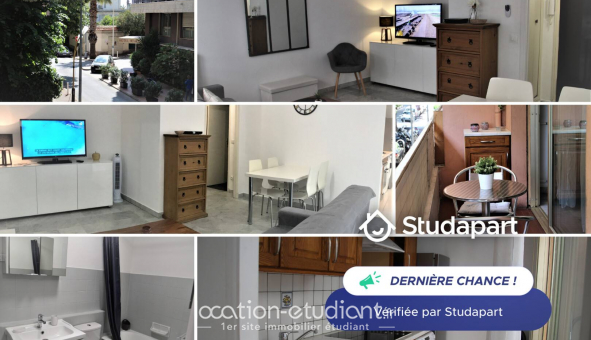 Logement tudiant Studio à Antibes (06160)