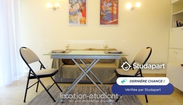 Logement tudiant Studio à Antibes (06160)