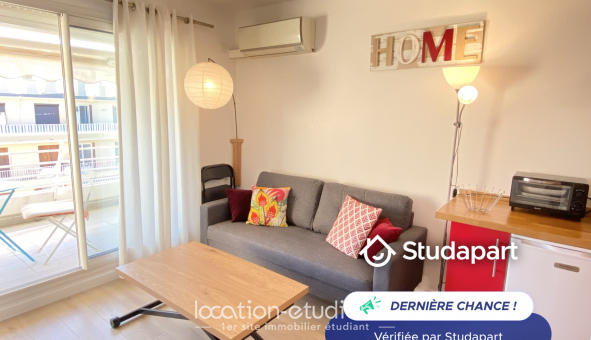 Logement tudiant Studio à Antibes (06160)