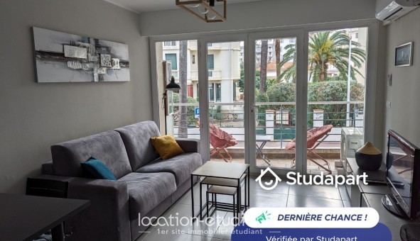 Logement tudiant Studio à Antibes (06160)