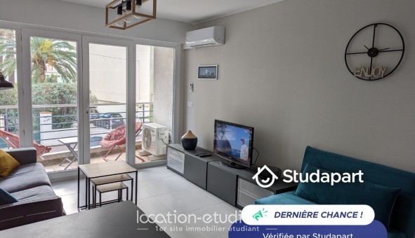 Logement tudiant Studio à Antibes (06160)