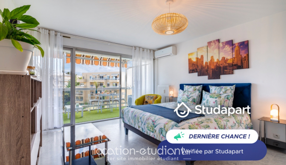 Logement tudiant Studio à Antibes (06160)