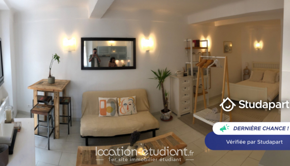 Logement tudiant Studio à Antibes (06160)