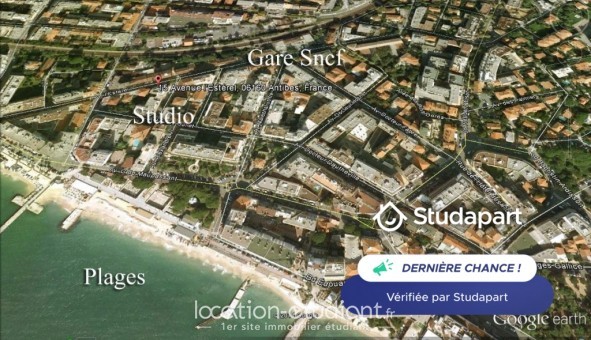 Logement tudiant Studio à Antibes (06160)