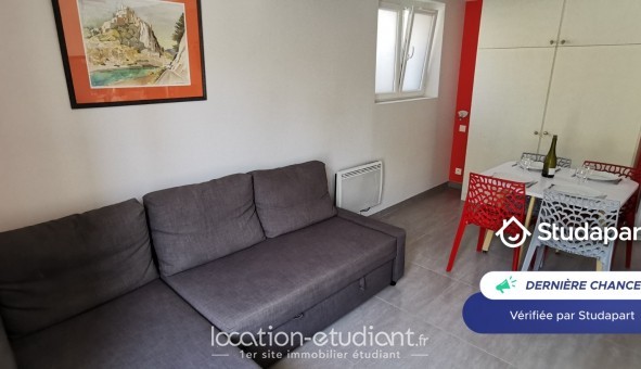 Logement tudiant Location Studio Meublé Antibes (06160)