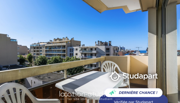 Logement tudiant Studio à Antibes (06160)