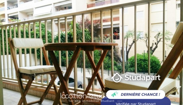 Logement tudiant Studio à Antibes (06160)