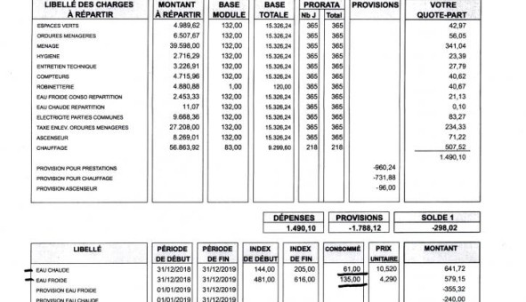 Logement tudiant Studio à Asnires sur Seine (92600)