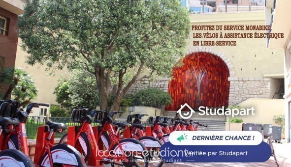 Logement tudiant Studio à Beausoleil (06240)