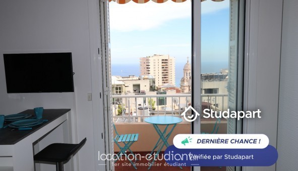 Logement tudiant Studio à Beausoleil (06240)