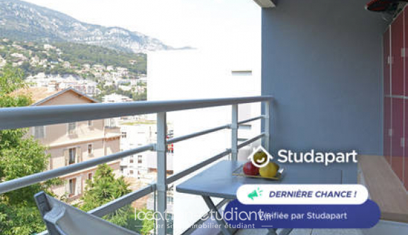 Logement tudiant Studio à Beausoleil (06240)