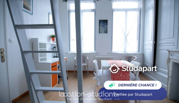 Logement tudiant Location Studio Meublé Bthune (62400)