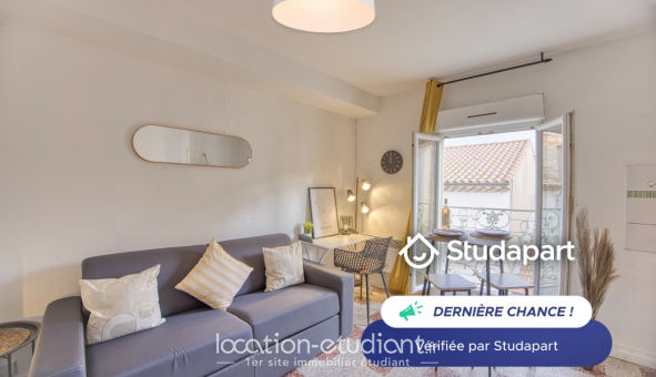 Logement tudiant Studio à Bziers (34500)