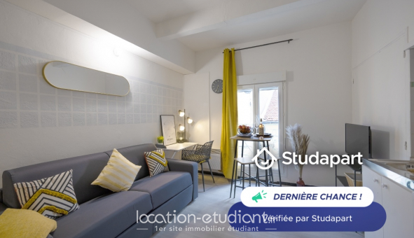 Logement tudiant Studio à Bziers (34500)