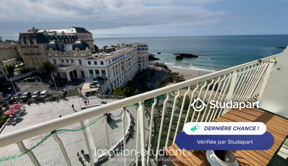 Logement tudiant Location Studio Meublé Biarritz (64200)