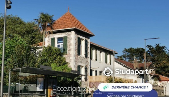 Logement tudiant Studio à Biarritz (64200)