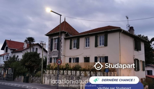 Logement tudiant Studio à Biarritz (64200)