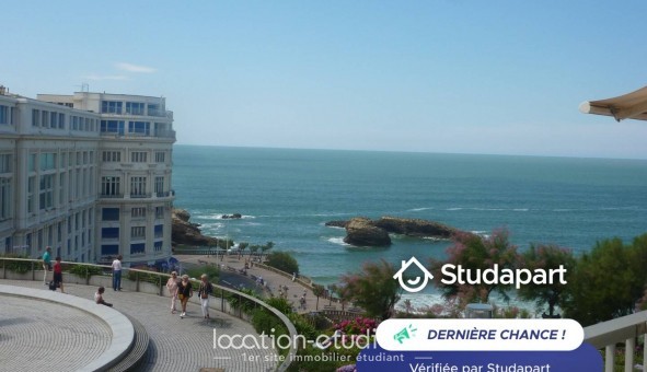 Logement tudiant Location Studio Meublé Biarritz (64200)