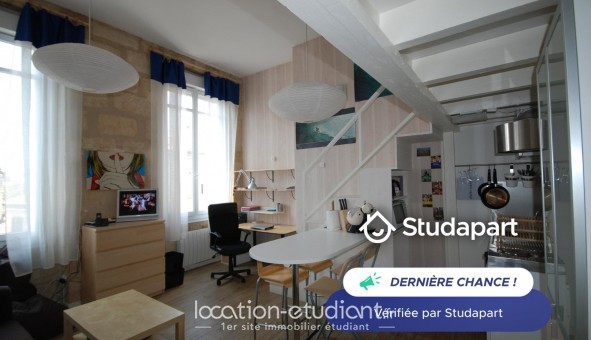 Logement tudiant Studio à Bordeaux (33300)