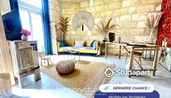 Logement tudiant Studio à Bordeaux (33300)