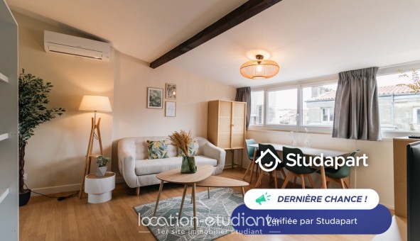 Logement tudiant Studio à Bordeaux (33300)