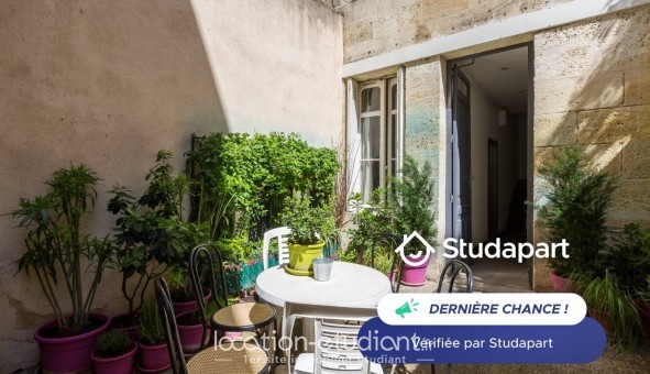 Logement tudiant Studio à Bordeaux (33300)