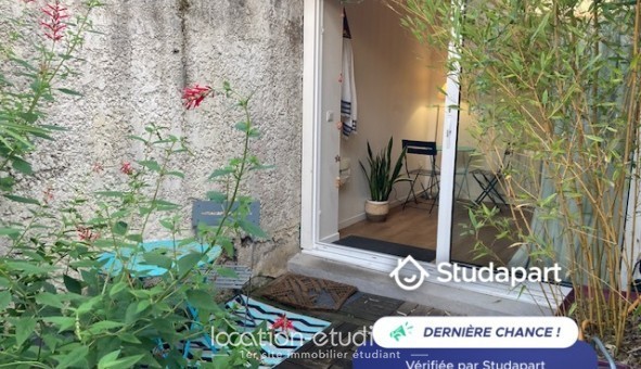 Logement tudiant Studio à Bordeaux (33300)