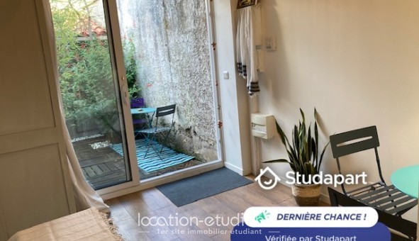 Logement tudiant Studio à Bordeaux (33300)