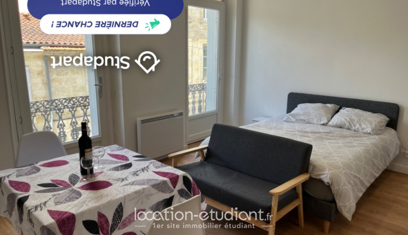 Logement tudiant Studio à Bordeaux (33300)