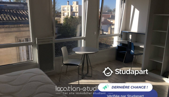 Logement tudiant Studio à Bordeaux (33300)