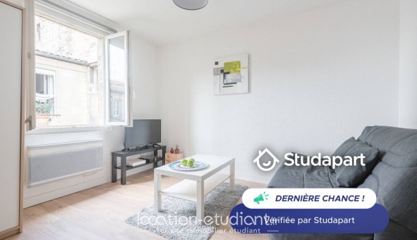 Logement tudiant Location Studio Meublé Bordeaux (33300)