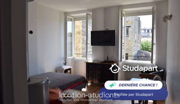 Logement tudiant Location Studio Meublé Bordeaux (33300)