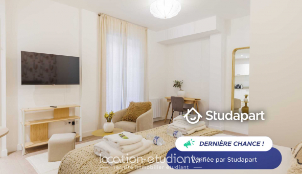 Logement tudiant Studio à Boulogne Billancourt (92100)