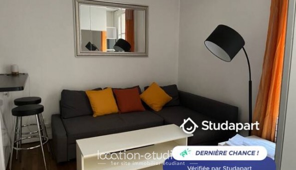 Logement tudiant Location Studio Meublé Boulogne Billancourt (92100)