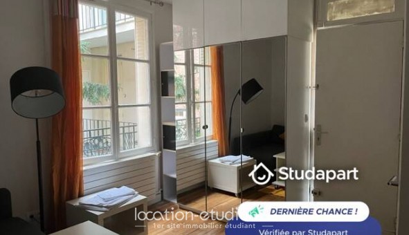 Logement tudiant Studio à Boulogne Billancourt (92100)