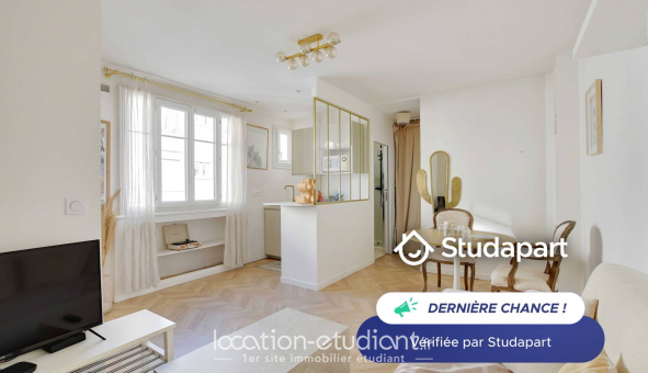 Logement tudiant Studio à Boulogne Billancourt (92100)