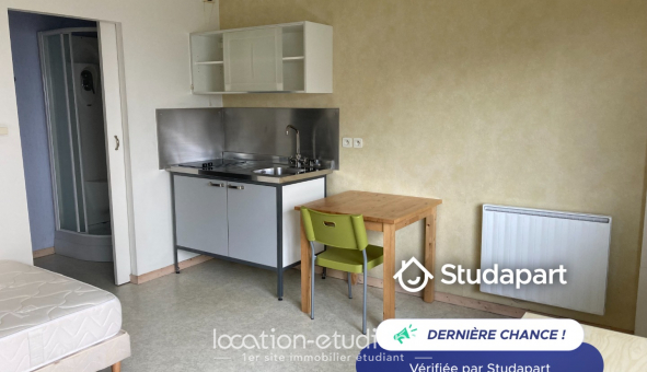 Logement tudiant Location Studio Meublé Brest (29200)