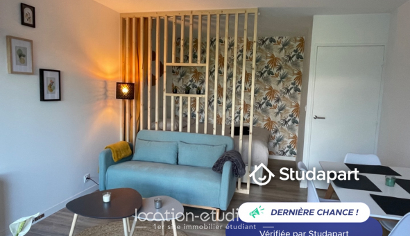 Logement tudiant Location Studio Meublé Caen (14000)