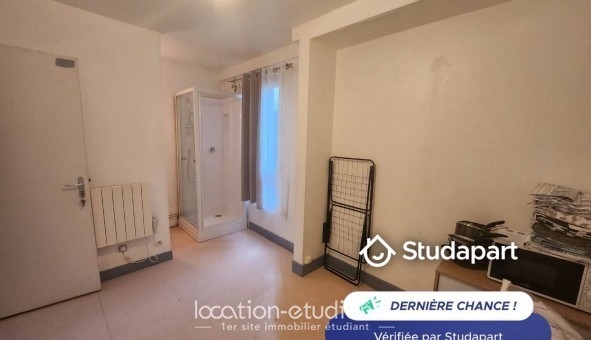 Logement tudiant Location Studio Vide Caen (14000)